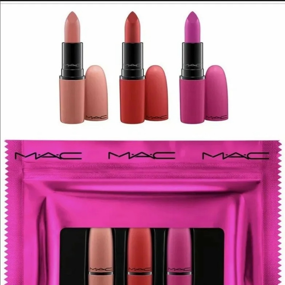UNOPENED M-A-C SHINY PRETTY THINGS LIP TRIO KIT